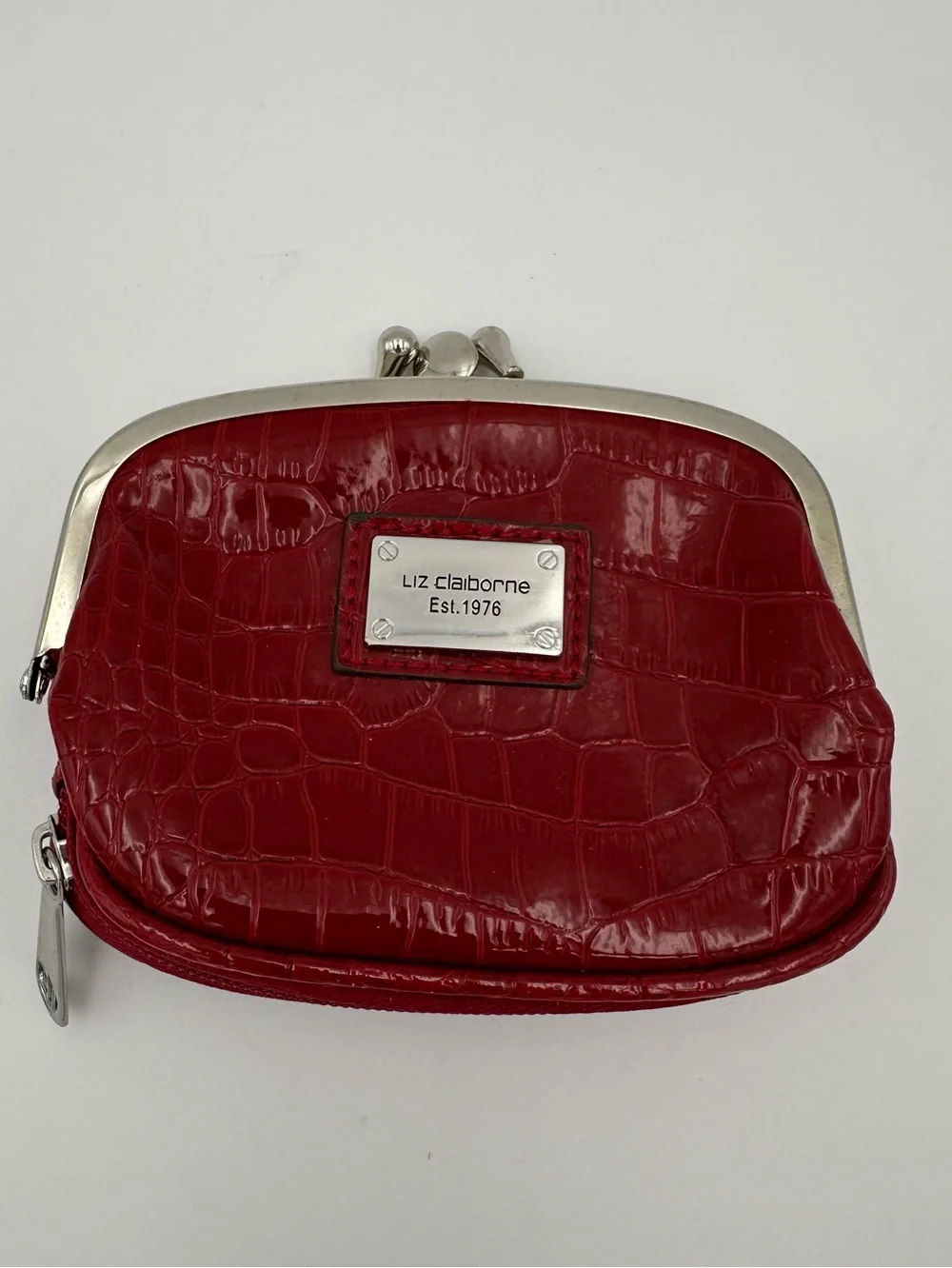 VTG Liz Claiborne Red Kiss Lock